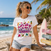 ビーチに行こうよ トライブレンドTシャツ