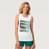 ビーチに行こう!タンク タンクトップ (正面フル)
