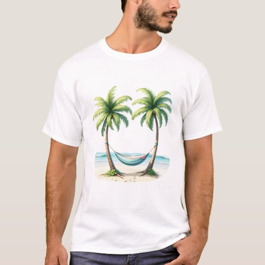 ビーチに行った方が良い Tシャツ (正面)