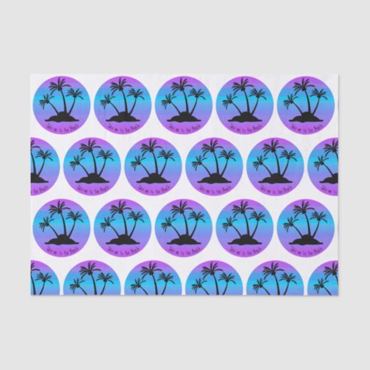 ビーチに連れて行け 薄葉紙 (正面)