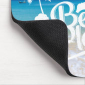 ビーチのおもしろいな引用文のマウスパッド マウスパッド (コーナー)