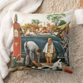 ビーチのおもちゃの膨脹 クッション (ブランケット)