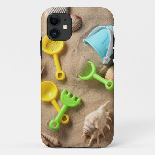 ビーチのおもちゃ Case-Mate iPhoneケース (裏面)