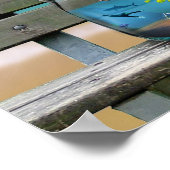 ビーチのお土産 ポスター (角)