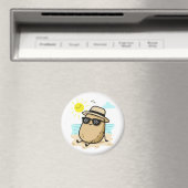 ビーチのじゃがいも 夏の気分 マグネット (インサイチュ (食洗機))