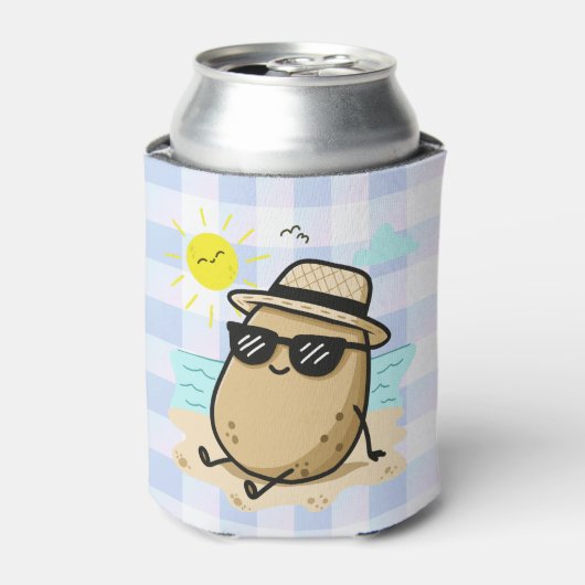 ビーチのじゃがいも 夏の気分 缶クーラー (缶正面)