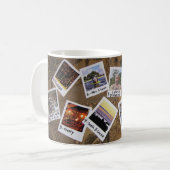 ビーチのつまらないサンタのマグ コーヒーマグカップ (正面左)