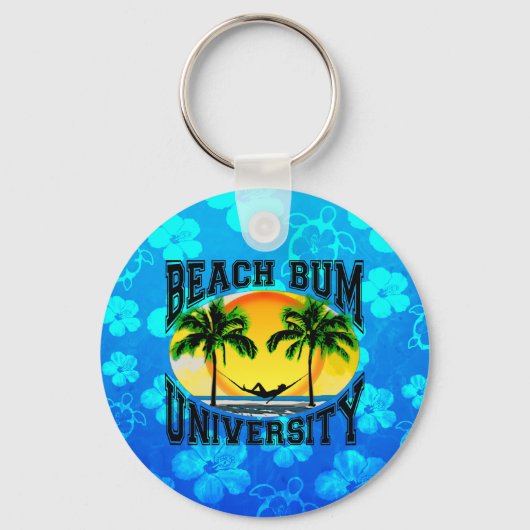 ビーチのつまらない大学 キーホルダー (正面)