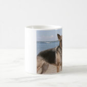 ビーチのつまらない15ozマグ コーヒーマグカップ (中央)