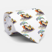 ビーチののらくら者 ネクタイ (ロール)