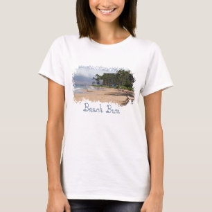 ビーチののらくら者 Tシャツ