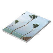 ビーチのやし ノートパッド (回転)