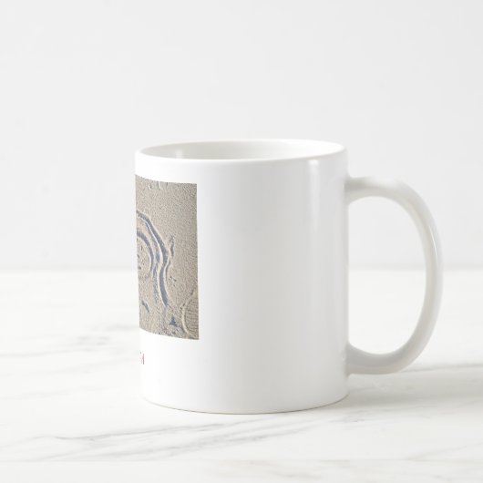 ビーチのよい日は、幸せなatTybee Islan…です コーヒーマグカップ (右)
