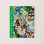 ビーチのよい日はSeaglassの貝を困惑させます ジグソーパズル (縦)