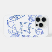 ビーチのようなシーシェルが漂う美感 iPhoneケース (裏面横)