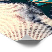 「ビーチのアイスクリーム」 ポスター (角)