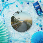 ビーチのアクセス ペーパープレート (パーティー)