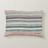 "ビーチのアクセントの枕へのバイク" アクセントクッション (裏面)