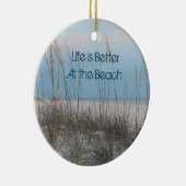 ビーチのオーナメント セラミックオーナメント (右)