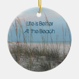 ビーチのオーナメント セラミックオーナメント