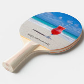 ビーチのカスタムの卓球ラケットの飲み物 卓球ラケット (正面アングル)