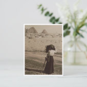 ビーチのカタリナ島、アヴァロン湾。 ポストカード (スタンド正面)