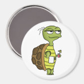 ビーチのカメの磁石 マグネット (正面/裏面)
