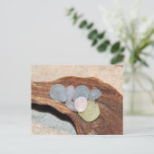 ビーチのガラスイースターエッグ シーズンポストカード (スタンド正面)