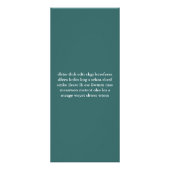 ビーチのガラスマッサージの石は支持します ラックカード (裏面)