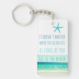ビーチのキーホルダーに行く限り キーホルダー
