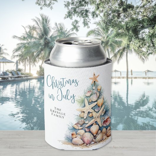 ビーチのクリスマス・イン・ジュライ 缶クーラー