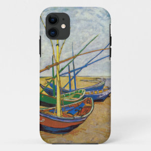 ビーチのゴッホの漁船 iPhone 11 ケース