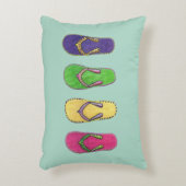 ビーチのサンダル アクセントクッション (正面(垂直))