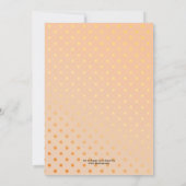 ビーチのストリングライトのリハーサルディナー招待状 招待状 (裏面)