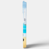 ビーチのダックスフント Case-Mate iPhoneケース (裏面 / 左)