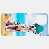 ビーチのダルメシアン Case-Mate iPhoneケース (裏面 (横))