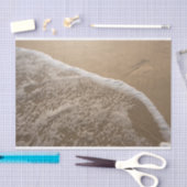 ビーチのティッシュペーパーの海の石灰水 薄葉紙 (クラフト)