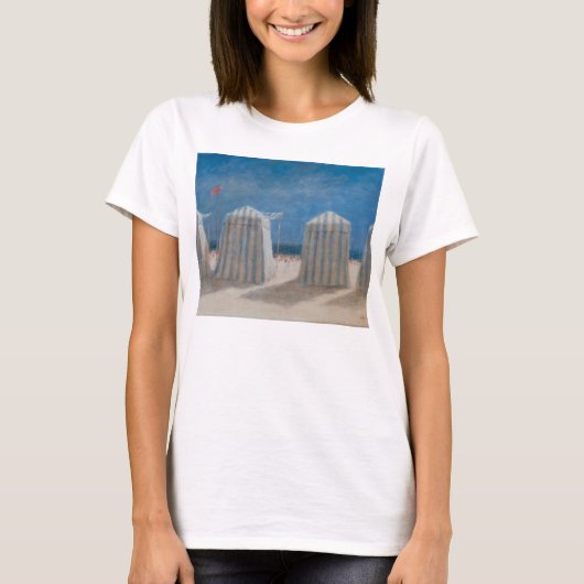 ビーチのテントブリッタニー2012年 Tシャツ (正面)