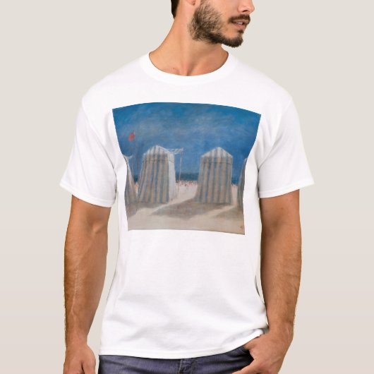 ビーチのテントブリッタニー2012年 Tシャツ (正面)
