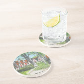 ビーチのテントels - COTW コースター (側面)