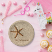 ビーチのテーマのパーティーのプレート ペーパープレート (パーティー)