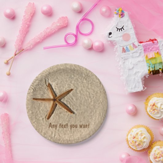 ビーチのテーマのパーティーのプレート ペーパープレート (パーティー)