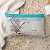 ビーチのテーマの装飾用クッション ランバークッション (ブランケット)