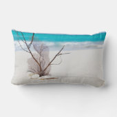 ビーチのテーマの装飾用クッション ランバークッション (裏面)