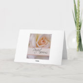 ビーチのテーマは感謝していしています サンキューカード (裏面)