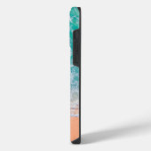 ビーチのドローン映像 iPhoneケース (左側面)