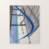 ビーチのハンモックのCozumelカラフルなメキシコのパズル ジグソーパズル (縦)