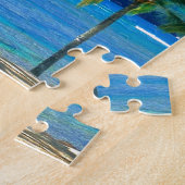 ビーチのハンモックカウアイ島ハワイ ジグソーパズル (側面)