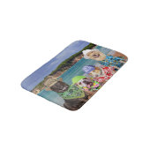 ビーチのバス・マットの犬 バスマット (アングル)