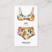 ビーチのバチェロレッテのランジェリーの挿入物カード エンクロージャーカード (正面)